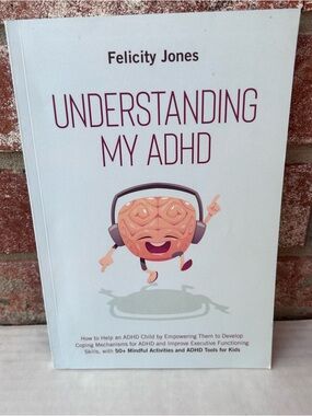 Understanding My ADHD by Felicity Jones - Light Blue Cover